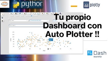Tu propio Dash Board con Python usando Autoplotter | Mando de control para graficos plotly y tablas