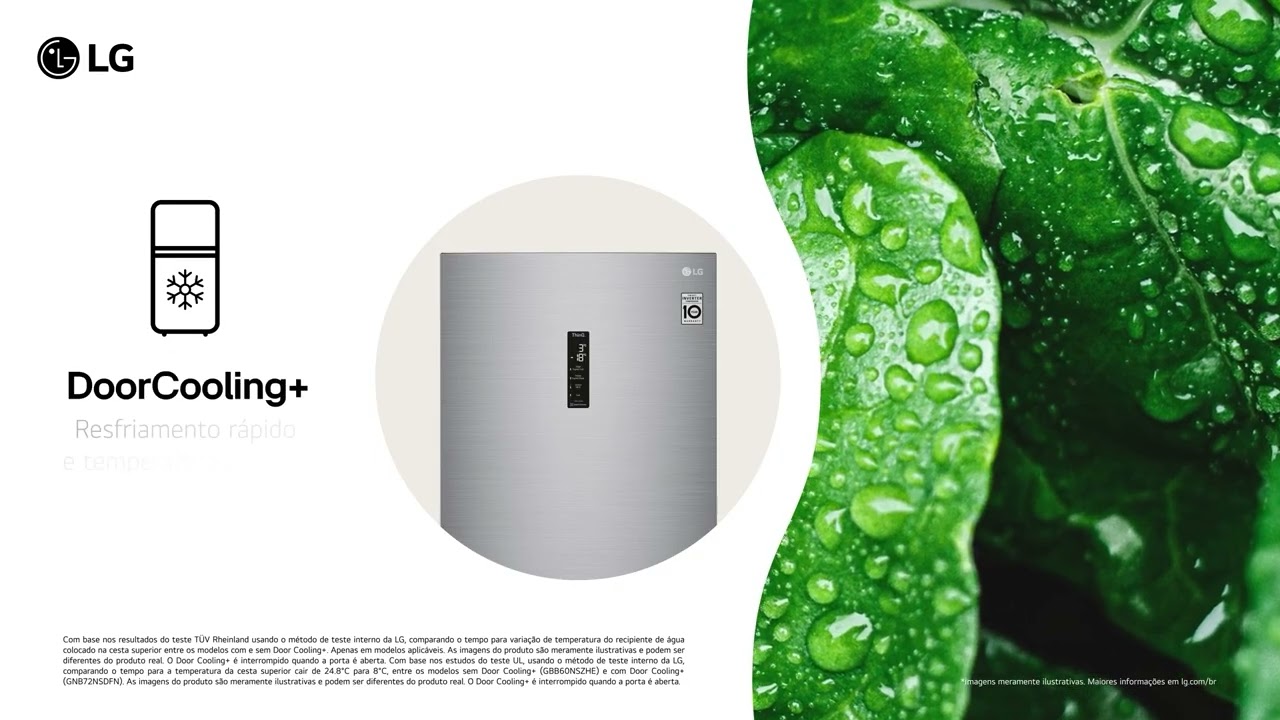 Refrigerador LG 451 Litros GC-B569NLL | Inverse, Frost Free, Inox