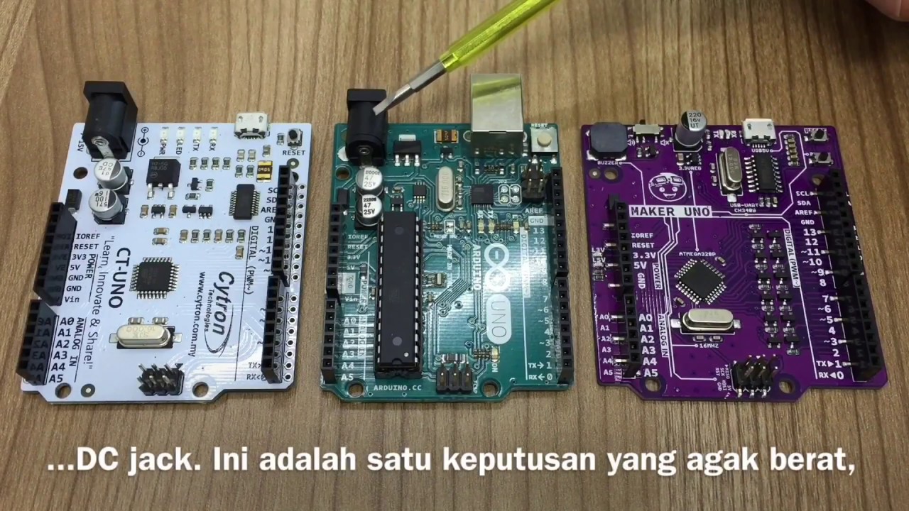 Maker UNO, new Arduino Compatible board from Cytron.(BM) - YouTube