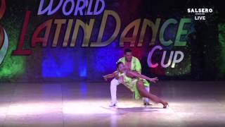 Andres & Chantal, Mexico, Salsa on 2 Man Lead, Final Round, WLDC 2015