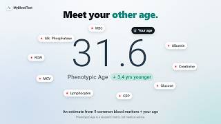 MyBloodTest: Find out your Phenotypic Age