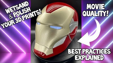 Wetsanding & polishing 3D prints best practices | Tips & tricks to getting a perfect glossy finish