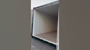 Container 20’ft Standard New with insulation panel 4cm polyurethane !