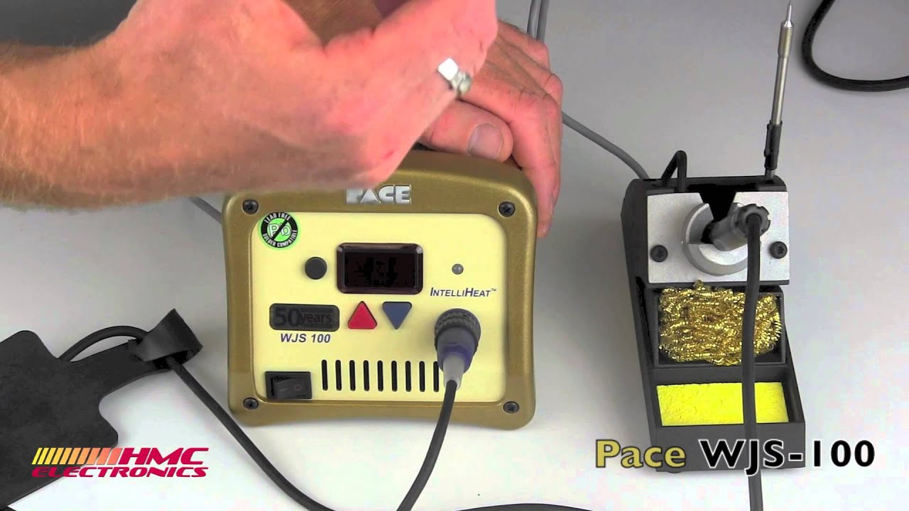 Pace WJS100 Soldering Station Overview YouTube