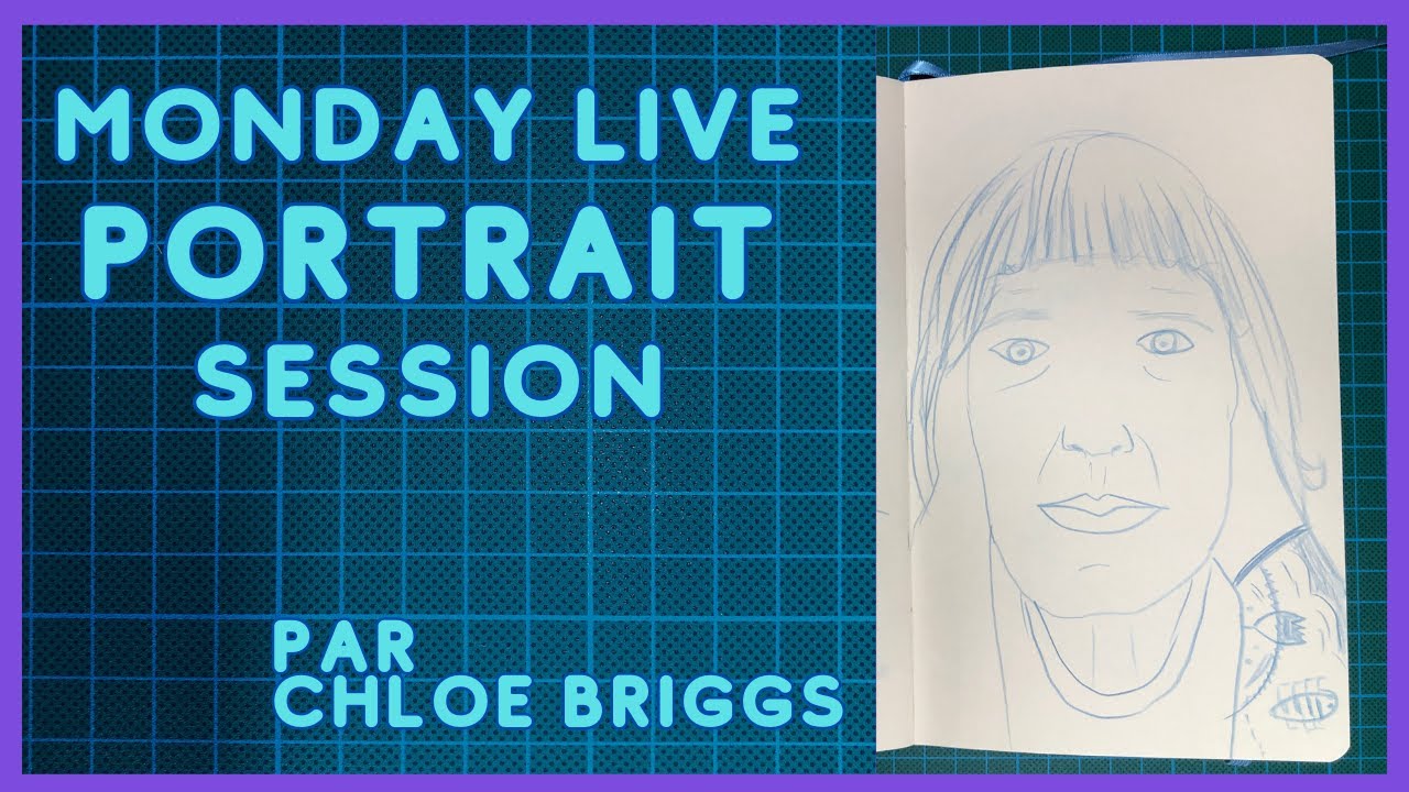 Dessin en temps limité : Monday Live Portrait Session - YouTube