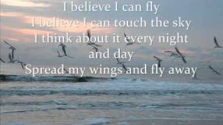 I believe I can fly lyrics Resimi