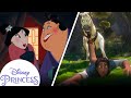 Try not to laugh  funny disney princess moments with moana tangled  more  disney princess