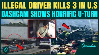U.s Breaking H Illegal Immigrants Rogue U-Turn Kills 3 In Florida Crash Caught On Cam