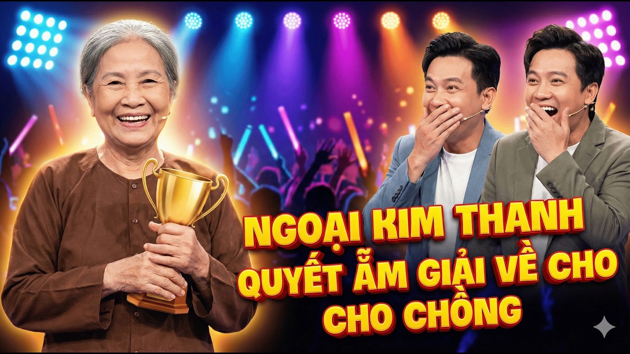 Cười Ra Nước Mắt Với Ngoại Kim Thanh Siêu Duyên Dáng: Quyết Tâm Ẵm Giải Thách Thức Danh Hài 2026