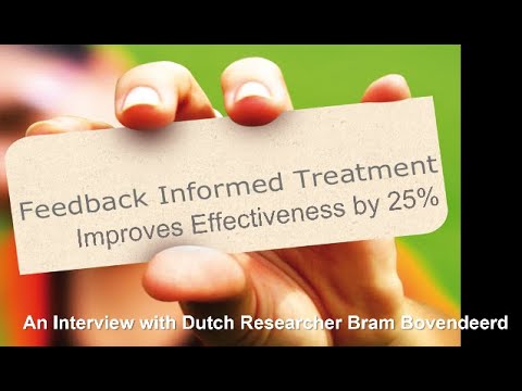 Feedback Informed Treatment Improves Outcome by 25%: An Interview with Researcher Bram Bovendeerd