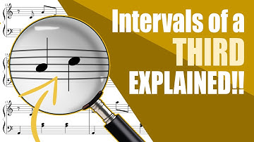 Intervals EXPLAINED!! | Major and Minor Thirds