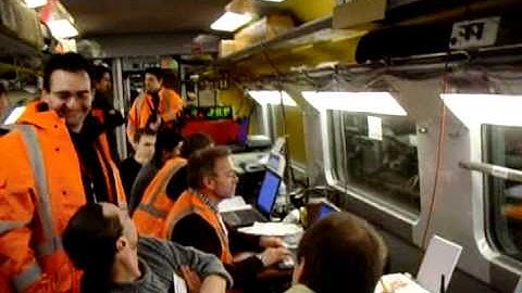 Test Run preparation on board Eurostar - CTRL Section 2