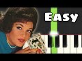 Pretty Little Baby - Connie Francis | Easy Piano Tutorial