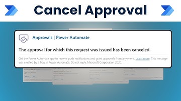 Power Automate - How to Cancel Approval