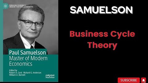 Samuelson Business Cycle Theory|| Trade Cycle|| Multiplier and Accelerator Effect|| #economy