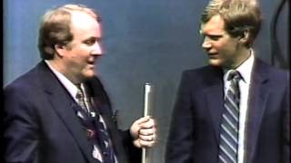 Steve Mizerak On Letterman, March 14, 1984