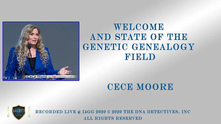 I4GG 2020 Keynote CeCe Moore
