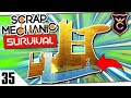 НОВАЯ БАЗА И НОВЫЕ ЛЮДИ #35 Scrap Mechanic Survival