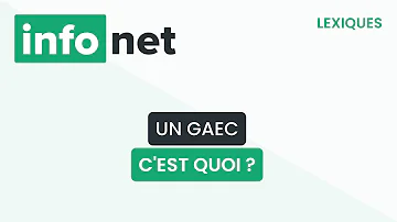 Comment fonctionne un GAEC ?