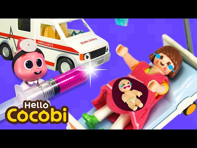 Help Mom Deliver a Baby! Doctor Song Compilation | Nursery Rhymes | Hello Cocobi class=
