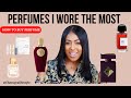 PERFUME FOR WOMEN | WHAT FRAGRANCES I WORE THIS WEEK | MY PERFUME COLLECTION