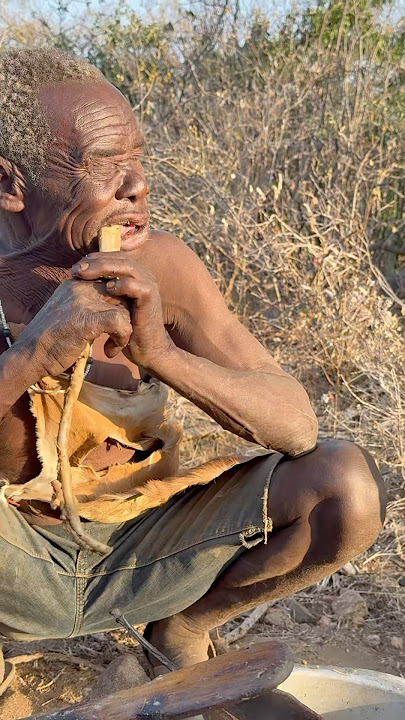 Wow 😁❤️😋 What a delicious meal today Hadza Old got for Lunch 🥗 #africa #food #villagelife