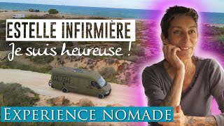 Expérience nomade, interview d’Estelle, infirmière, vit en fourgon aménagé ! #vanlife