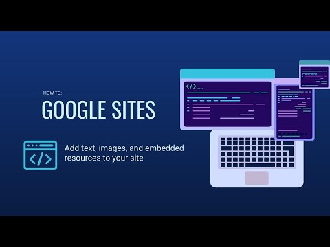 Google Sites 101: Inserting and Embedding Resources - YouTube