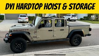Don t Buy a Hard Top Lift Until You See This DIY Gladiator Setup
