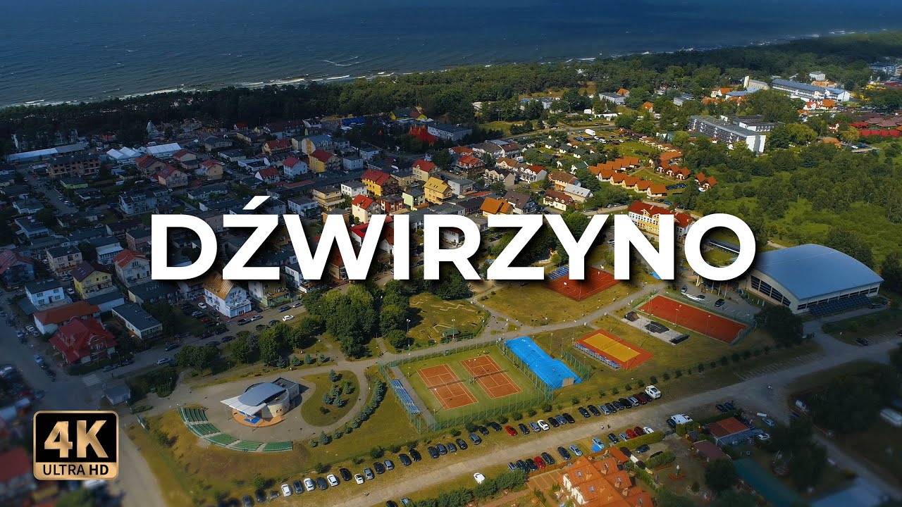 Dźwirzyno z drona | Lato | LECE W MIASTO™ [4k]
