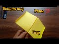 paper bommerang aeroplane 💯💯very easy make in only 3 minute