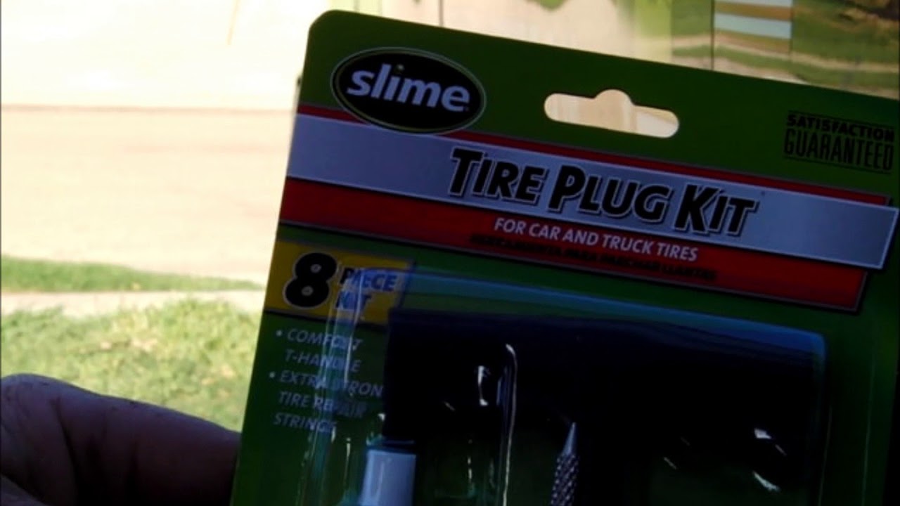 How to Use a Plug Kit to Repair Your Tires When They Get Nails in Them