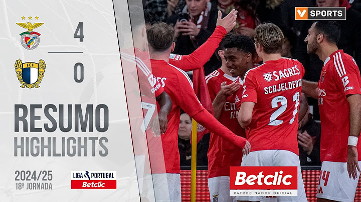 Resumo: Benfica 4-0 Famalicão (Liga 24/25 #18)