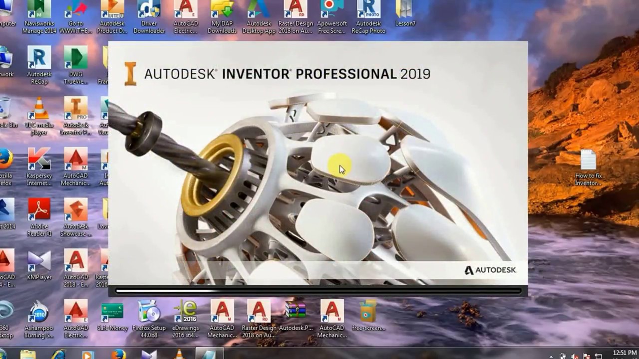 autodesk inventor tutorial will not open