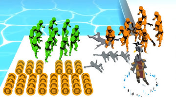 Crowd Master 3D Lv 246 / 247 NEW UPDATE!! All Levels Gameplay iOS, Android