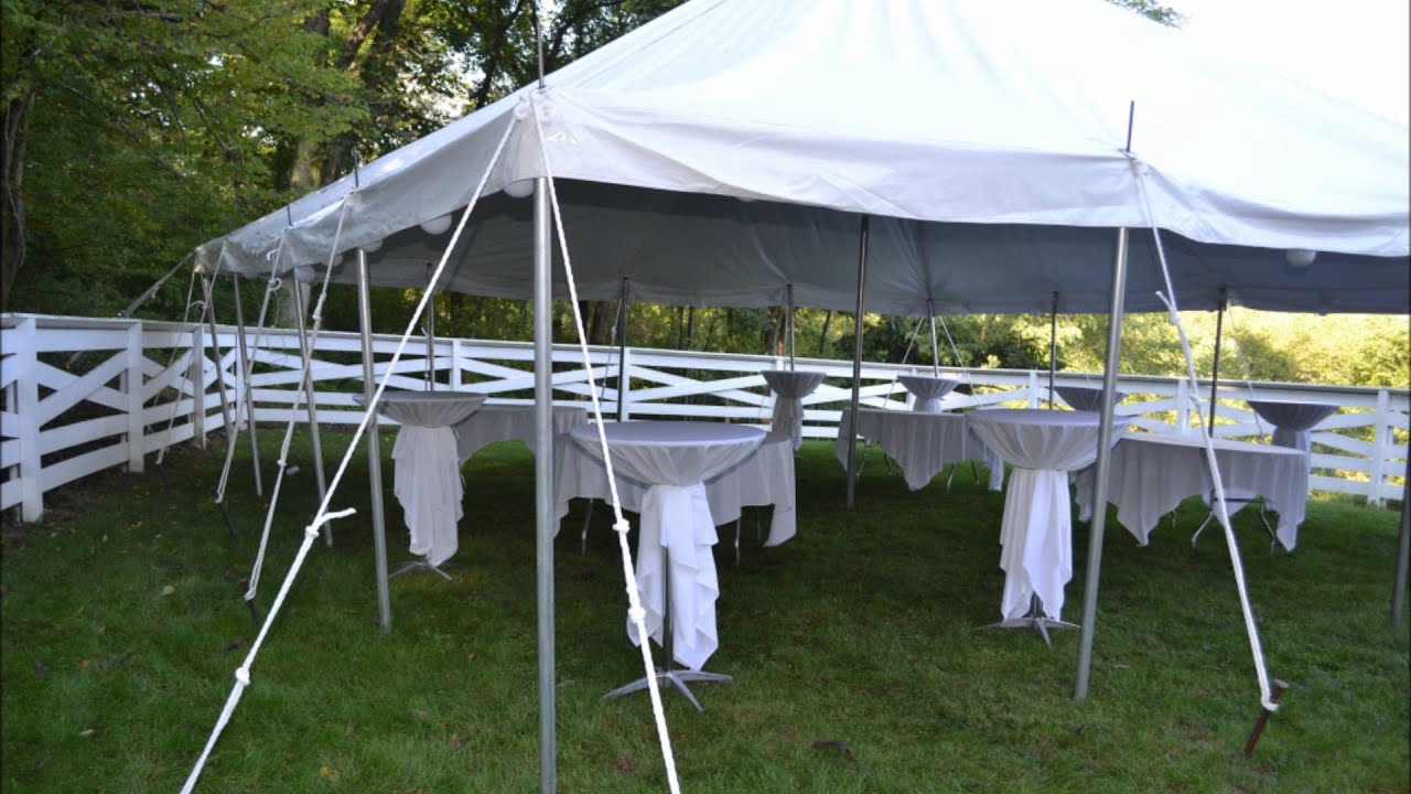 Outdoor Wedding Tent Rentals Cincinnati A Gogo Event Rentals YouTube