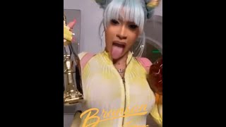 Cardi B Sippin' Branson...