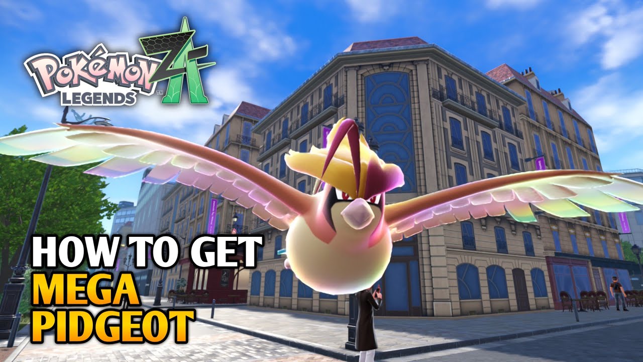 How To Get Mega Pidgeot In Pokemon Legends ZA -  Pidgeotite Mega Stone Location 