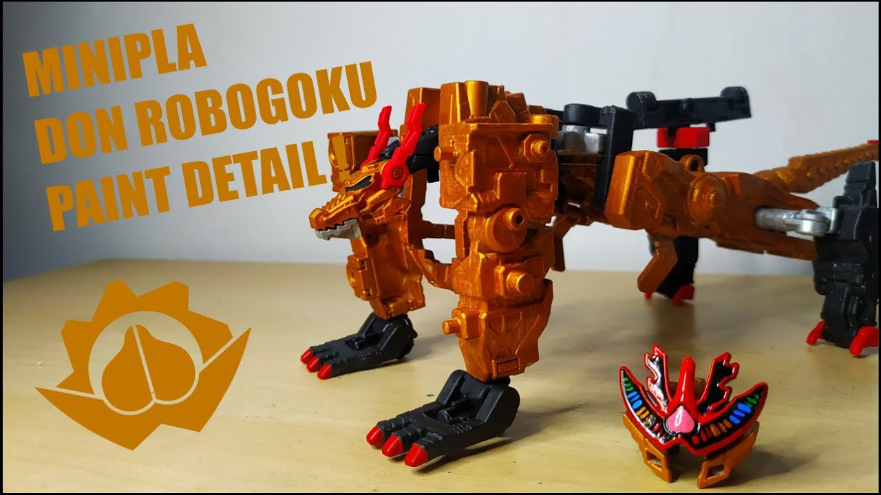 Minipla] Tora Doragon Jin Paint Detail part 1 - Don Robogoku