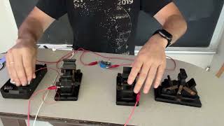 Circuit diagram for two switches to control one light.