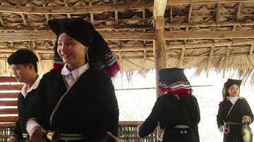 MÚA CHUÔNG DÂN TỘC DAO : Biểu diễn đội văn nghệ xóm Sưng xã Cao sơn huyện Đà Bắc