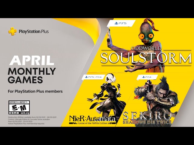 PlayStation Plus: Já são conhecidos os jogos de abril - Record