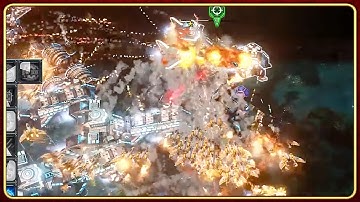 Red Alert 3 Remix Mod Hard Mission Map - HOLD THE LINE