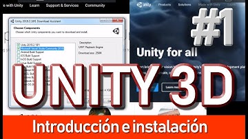1.- Iniciando con Unity 3d - Introducción e instalación