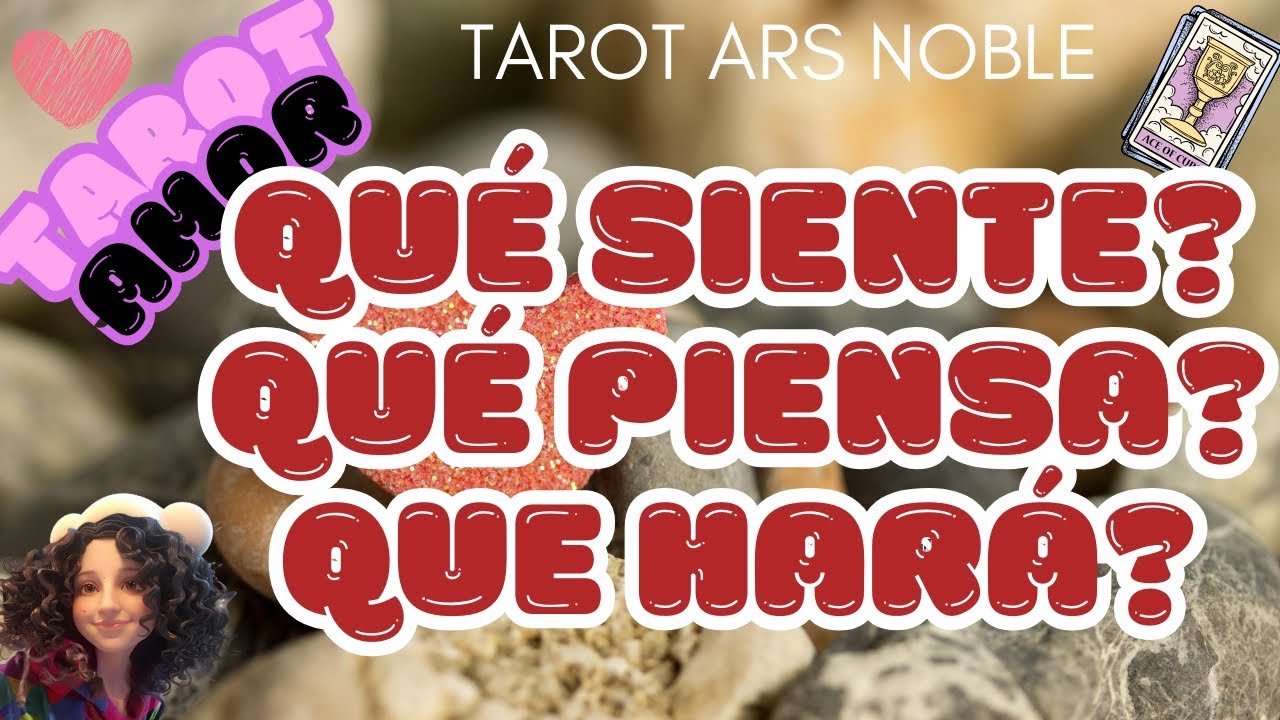 QUÉ SIENTE POR MI? QUÉ PIENSA? HARÁ?Tarot interactivo de AMOR ️🥰 #tarot ...