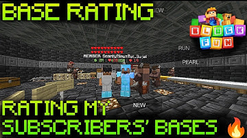 I Rated My Subscribers Bases From Worst To Best! | Blockfun Season 5! 💐