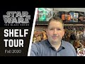 My Star Wars Black Series Collection Shelf Tour - Fall 2020