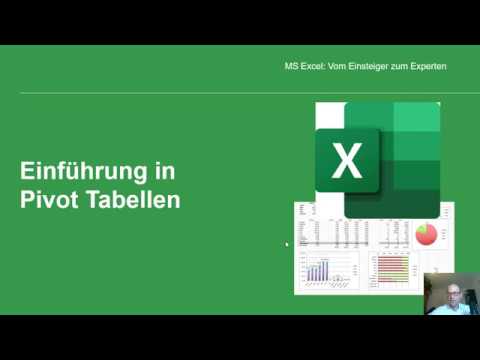 MS Excel: Einführung in Pivot Tabellen