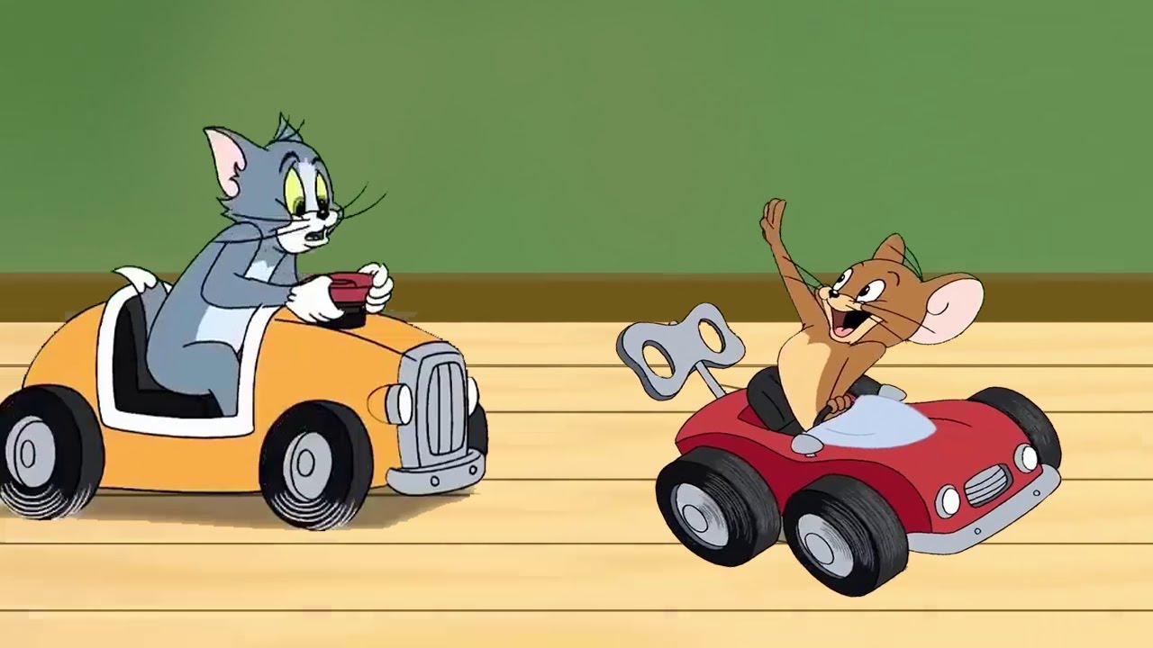 Tom and Jerry Cartoon full episodes in English new 2022  Tom and Jerry Car Race Full Movie