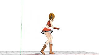 MMD animation test The Wind-up and the Pitch